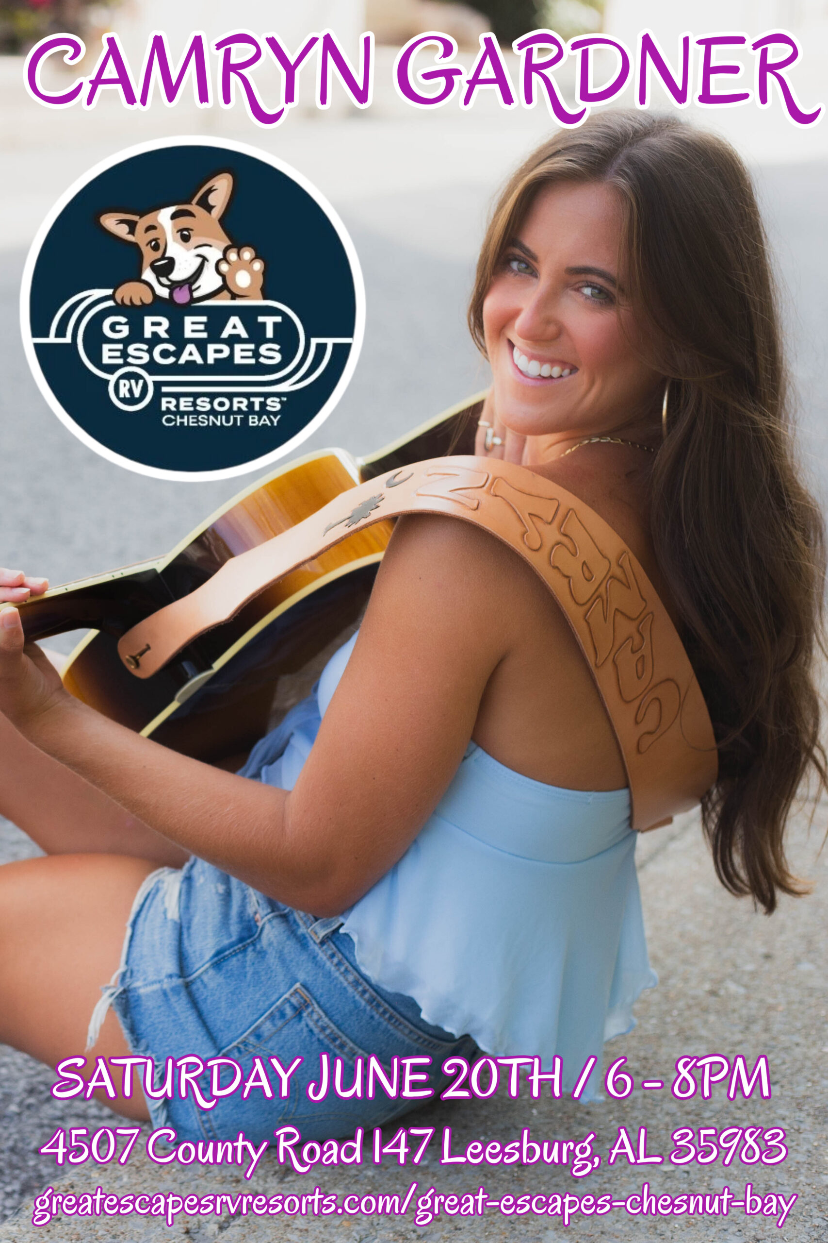 Camryn Gardner @ Great Escape RV Resort Chesnut Bay