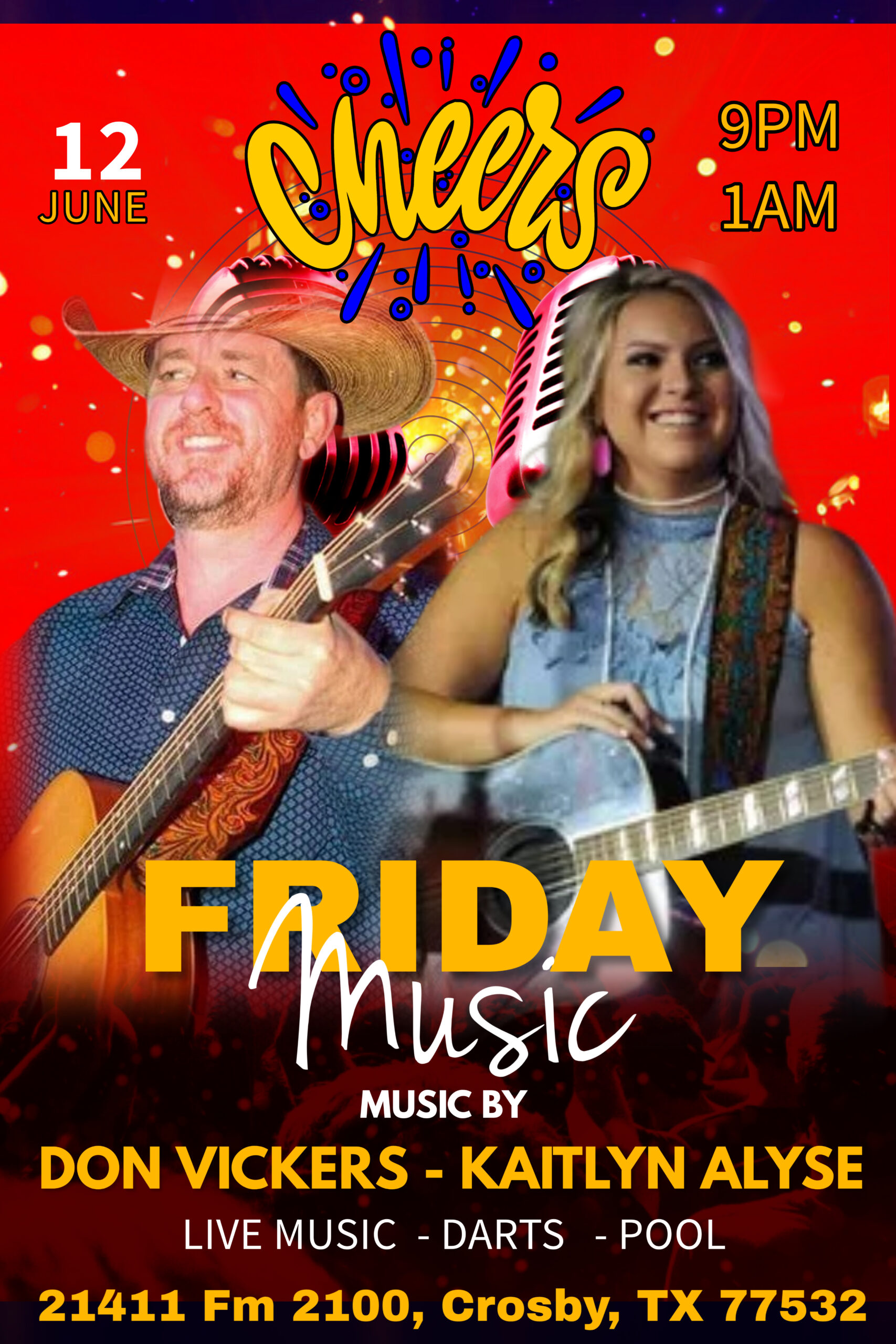 Don Vickers & Kaitlyn Alyse @ Cheers