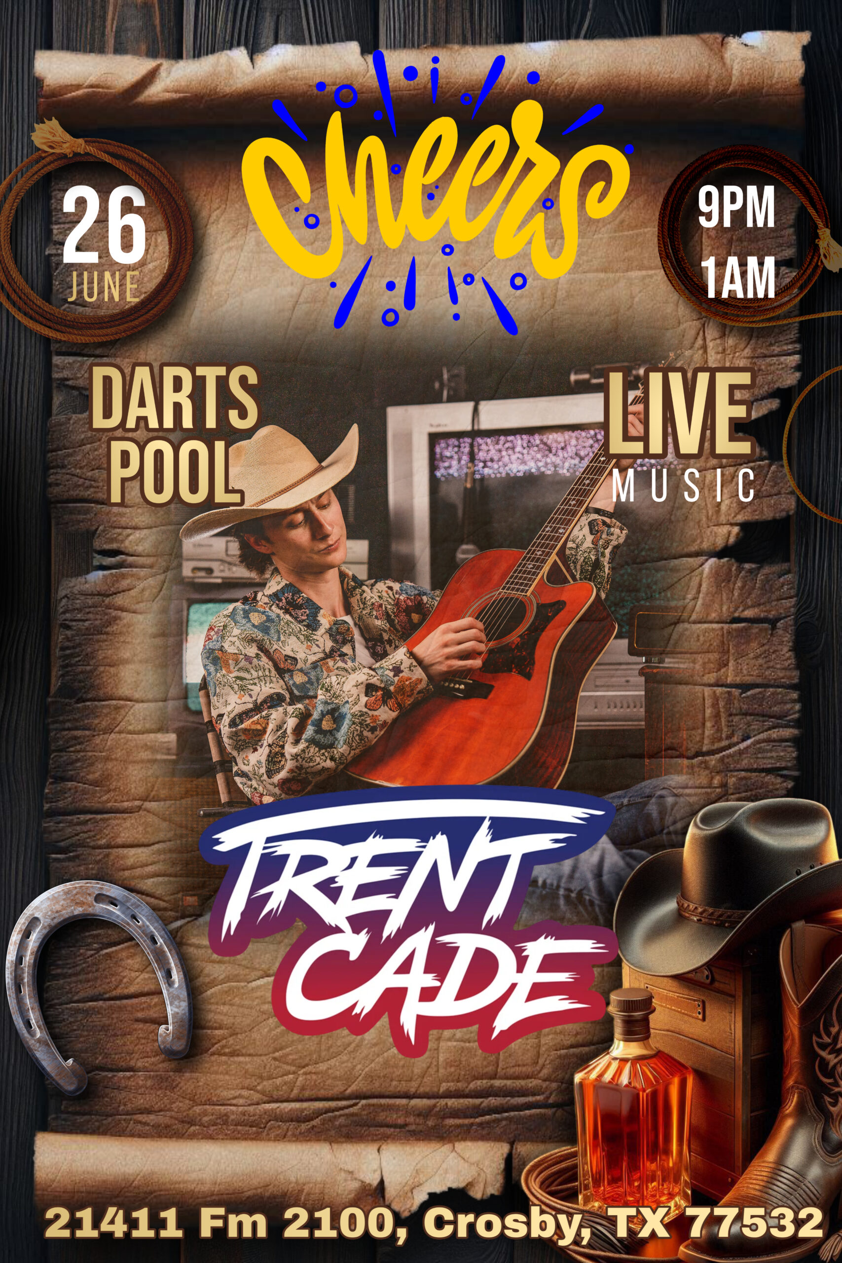 Trent Cade @ Cheers