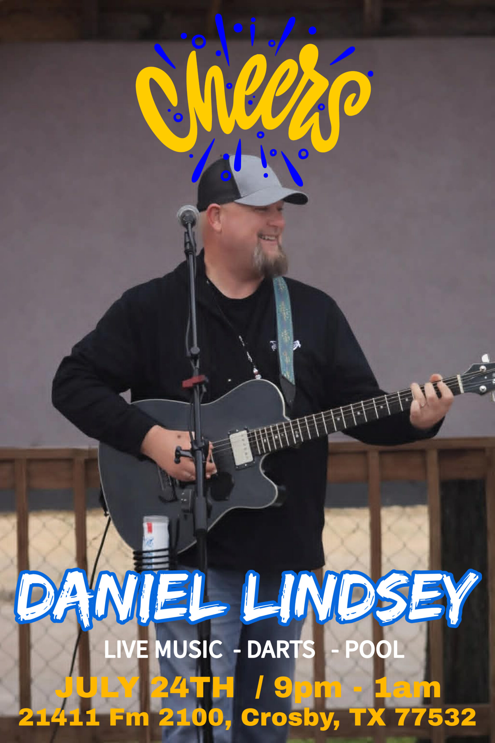 Daniel Lindsey @ Cheers Pub