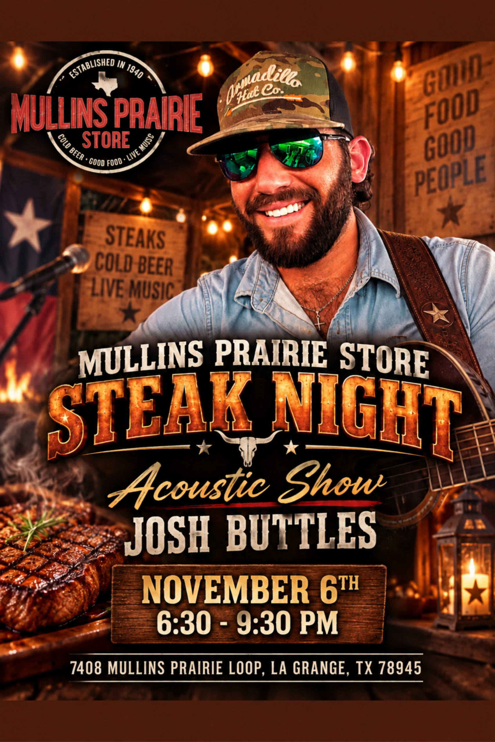 Josh Buttles @ Mullins Prairie Store