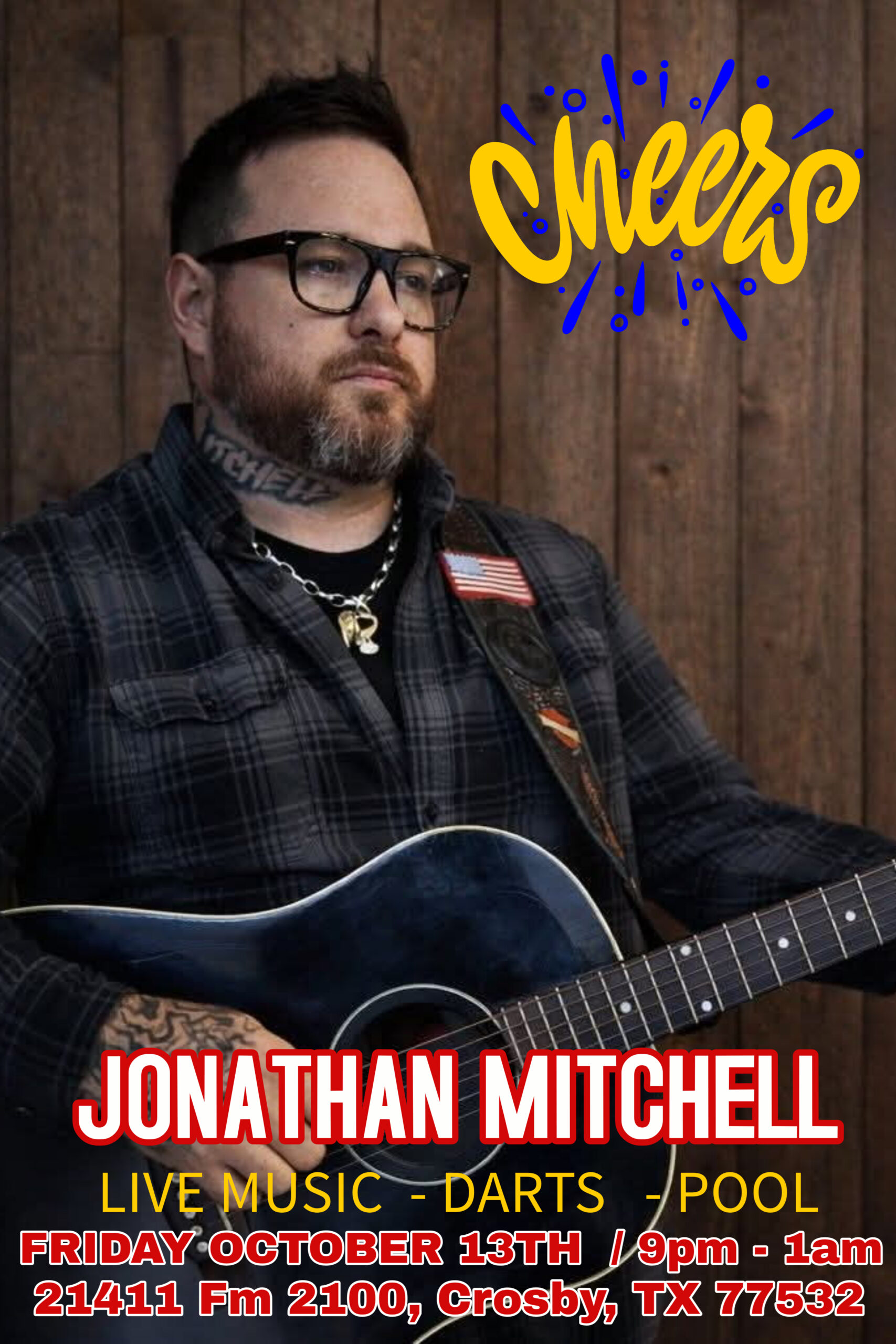 Jonathan Mitchell @ Cheers Pub